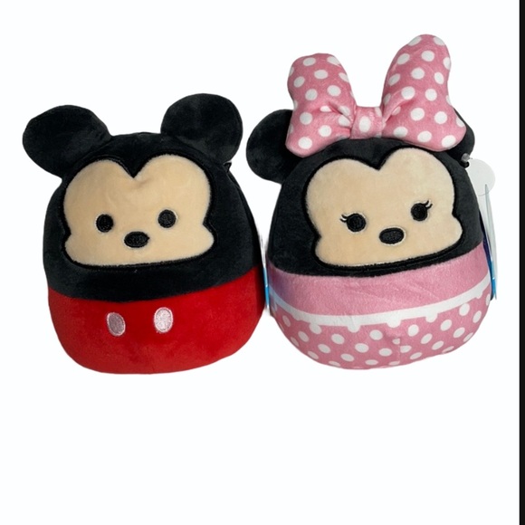 Squishmallow Disney‎ Mickey and Minnie Mouse Bundle - Picture 1 of 10